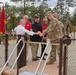 Fort Benning training trench ribbon-cutting