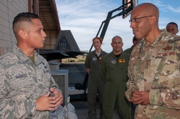 COMPACAF talks innovation with 15th Wing Airmen