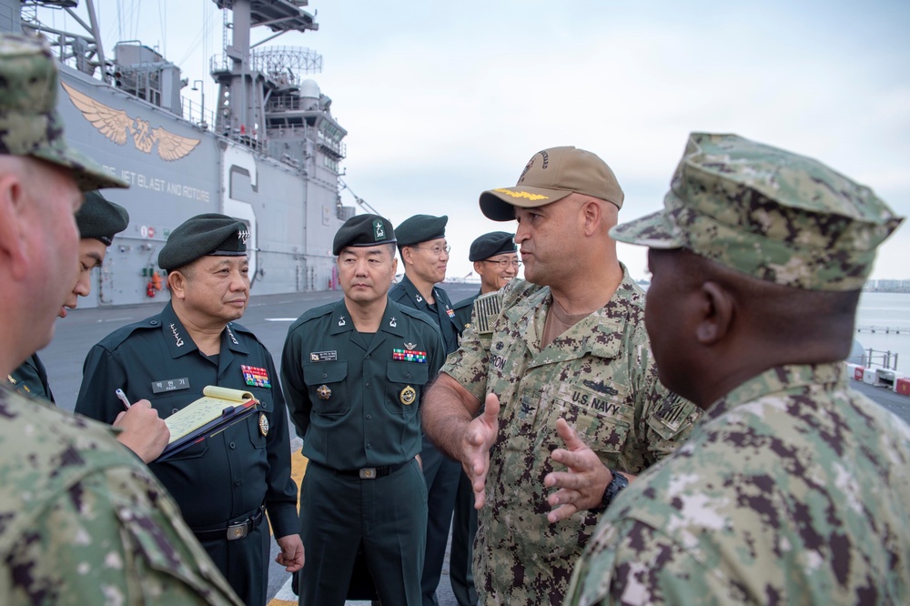 3rd Fleet Hosts Republic of Korea Chairman of Joint Chiefs of Staff, Strengthens Partnership