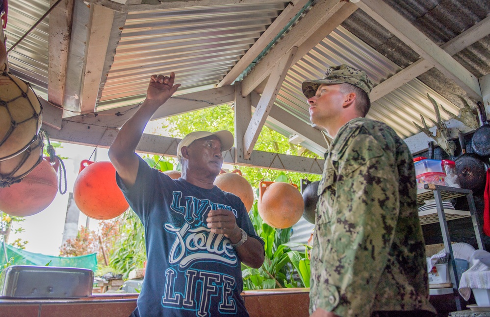 NMCB 1 Conducts Disaster Relief Operations Rota, Northern Mariana Islands.