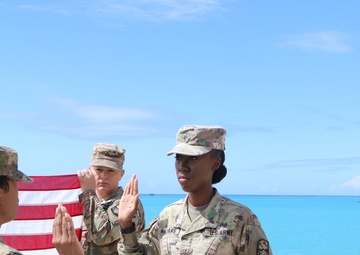 94th AAMDC Soldiers re-enlist