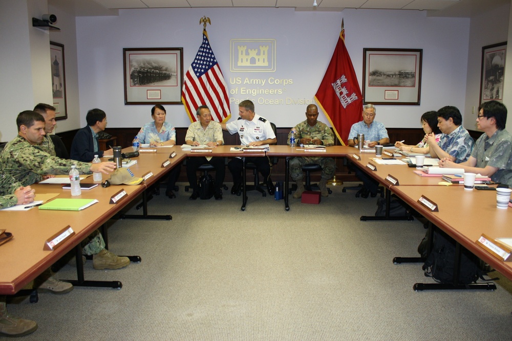 Pacific Ocean Division hosts roundtable discussion with Japan Ministry of Defense leaders