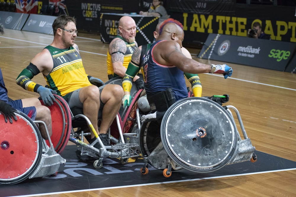 Invictus Games 2018: Wheelchair Rugby
