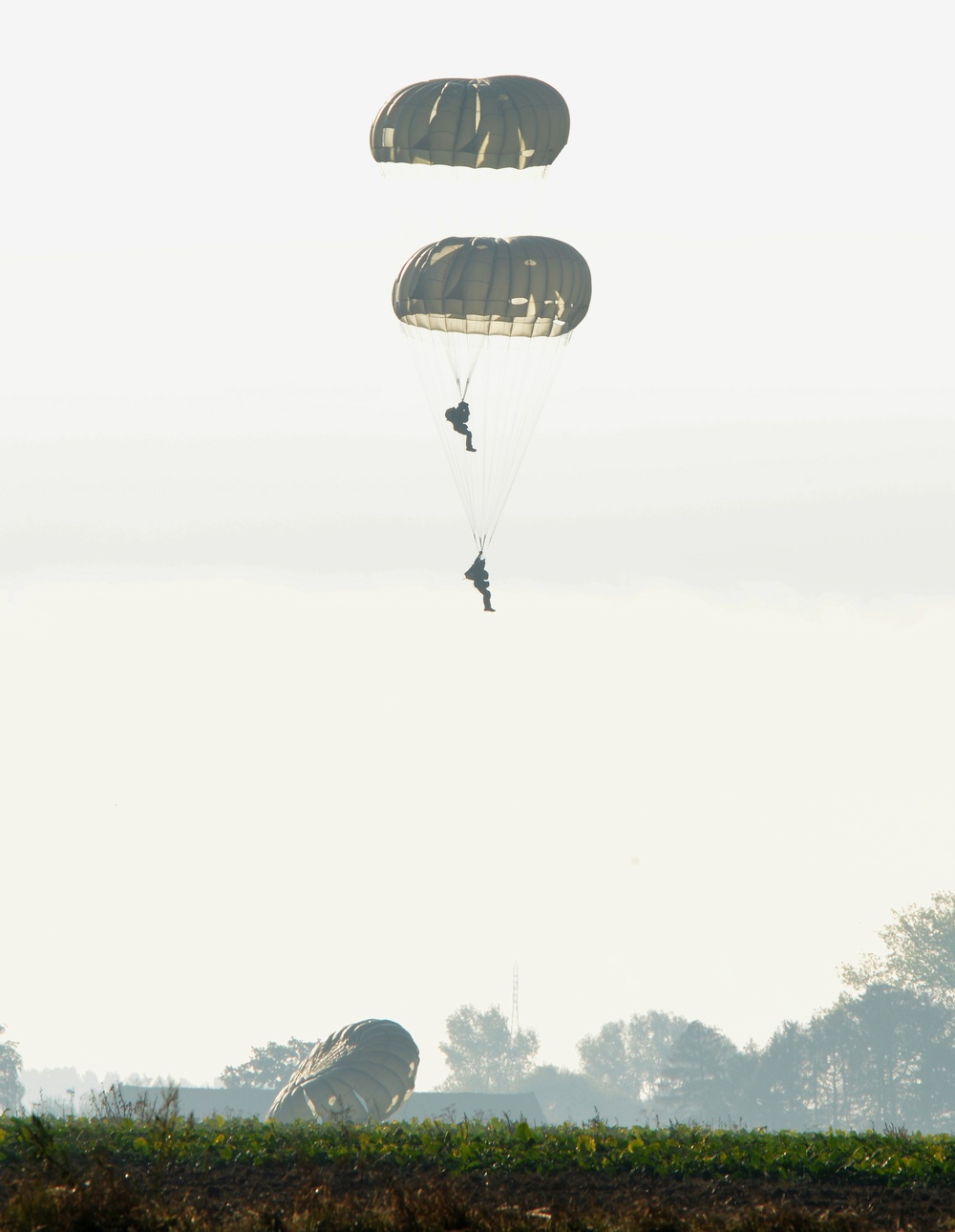 NATO Validation Air drop on SHAPE drop zone