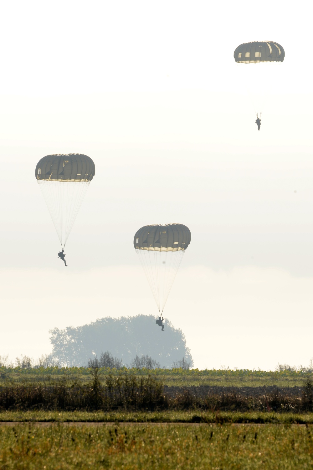 NATO Validation Air drop on SHAPE drop zone