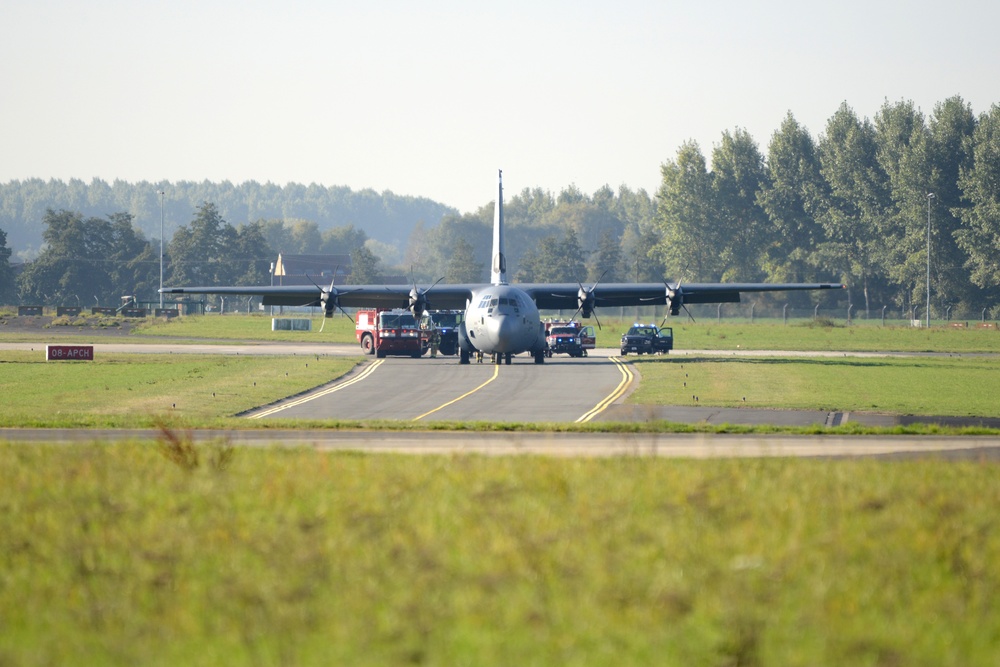 NATO Validation Air drop on SHAPE drop zone