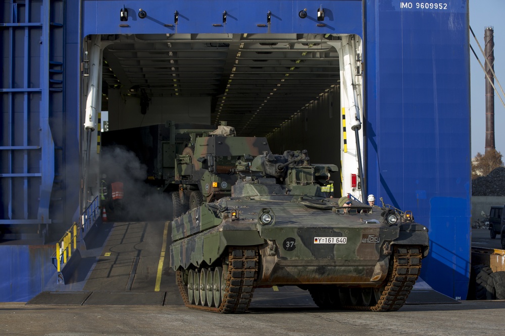 TRIDENT JUNCTURE 2018 - OCT 11 - Germany Denmark