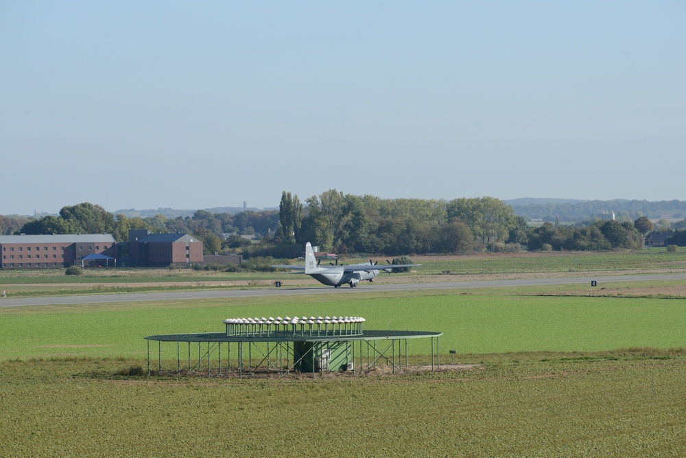 Chièvres Drop Zone Validation Jump