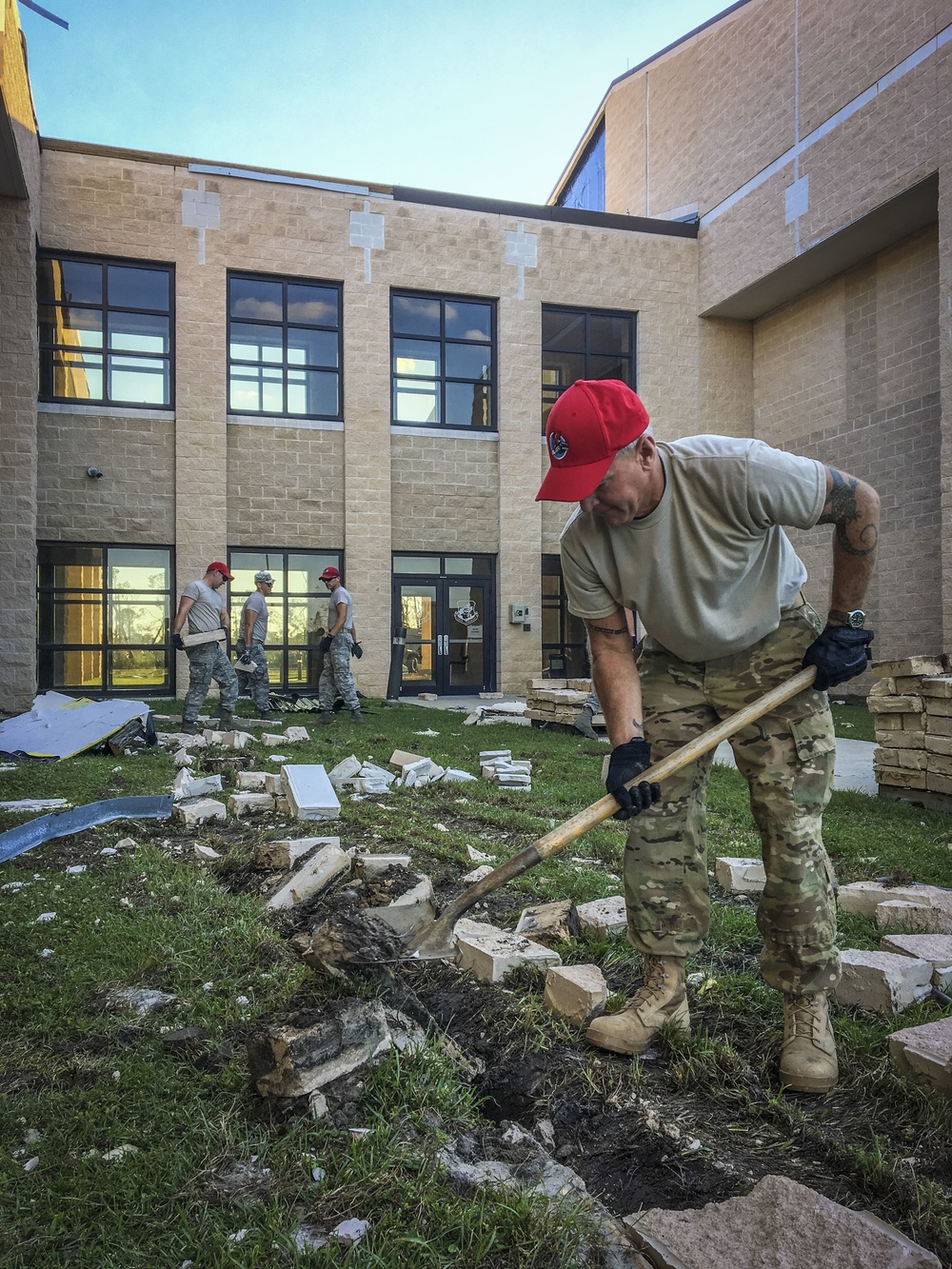 200th RED HORSE and 179th Airlift Wing Airmen aid in Hurricane Michael Recovery Efforts