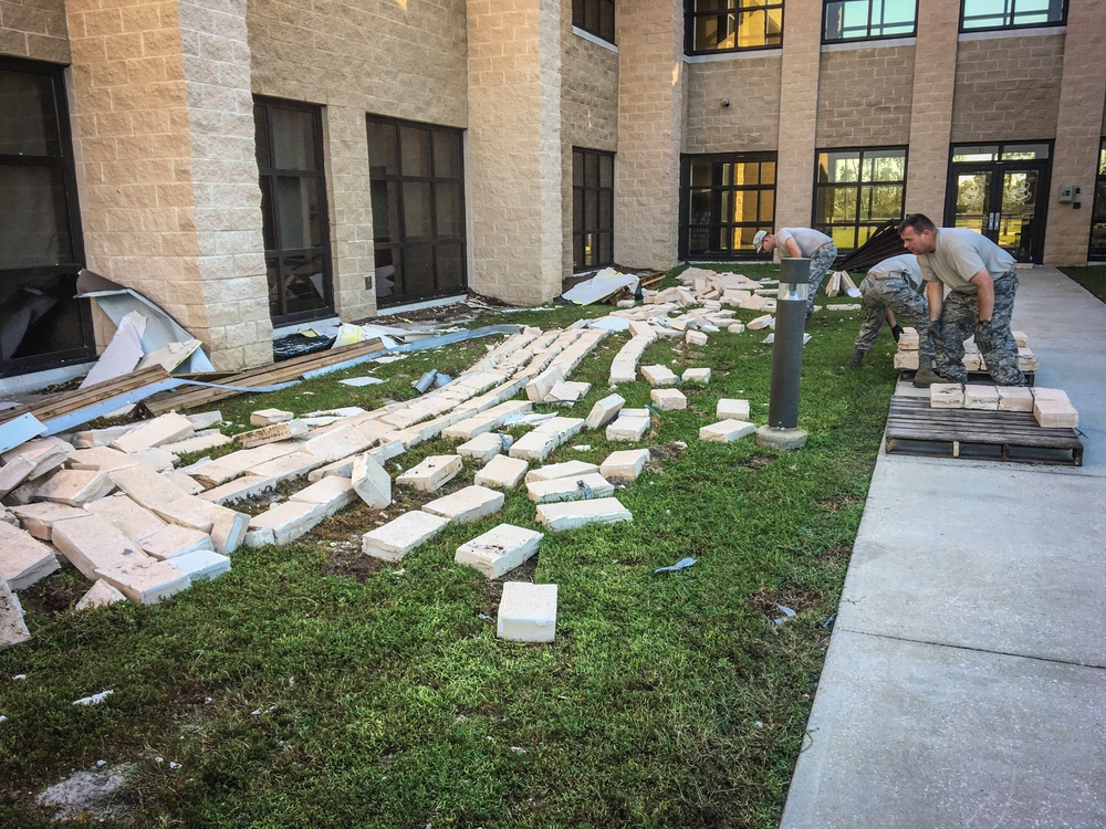 200th RED HORSE and 179th Airlift Wing Airmen aid in Hurricane Michael Recovery Efforts