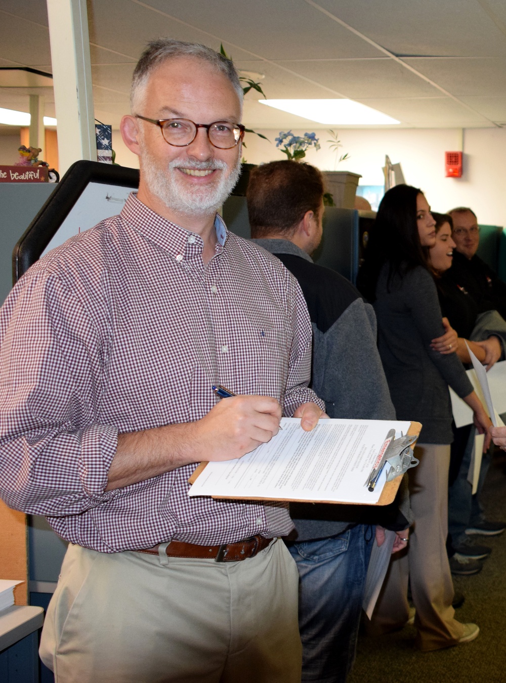 Buffalo District Employees Receive the Flu Shot