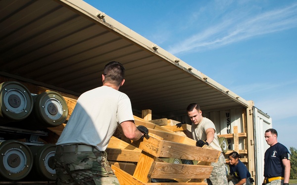 Ramstein Receives Massive Ammo Shipment