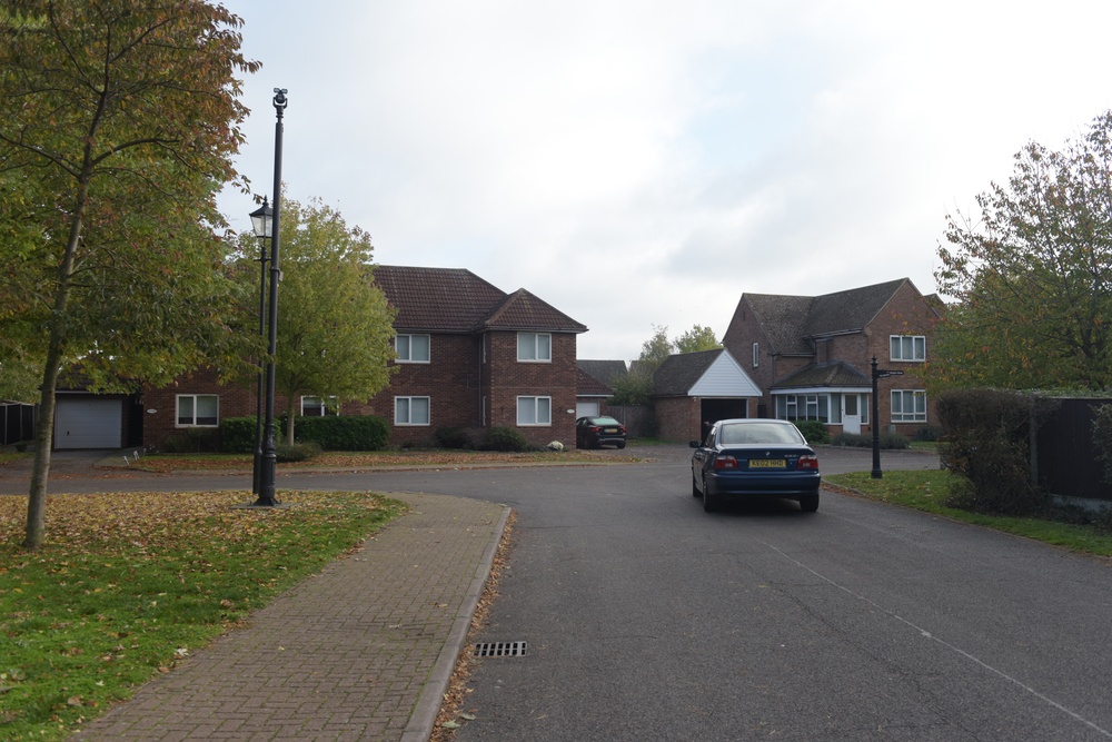 Off-base housing near bird in hand
