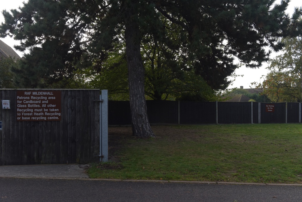 Off-base housing near bird in hand