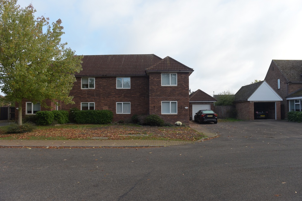 Off-base housing near bird in hand