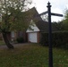 Off-base housing near bird in hand