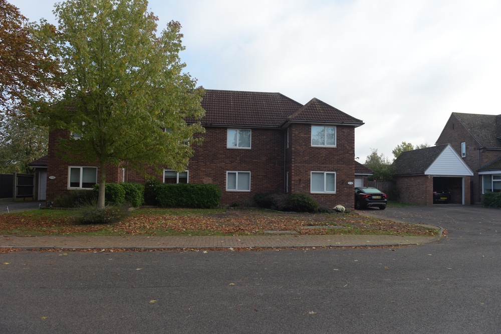 Off-base housing near bird in hand