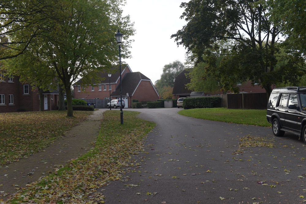 Off-base housing near bird in hand