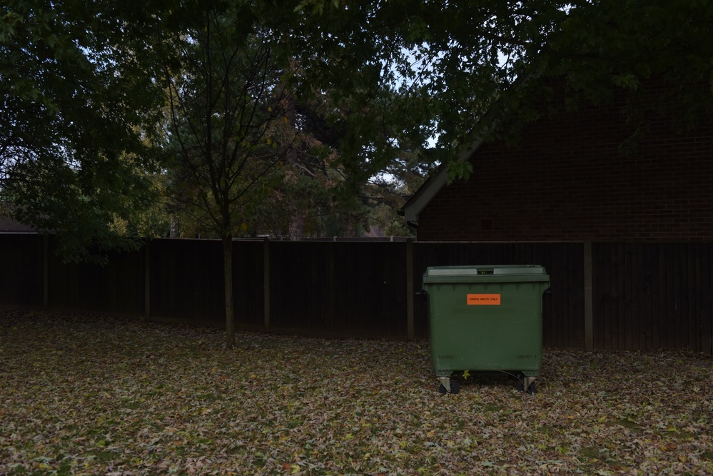 Off-base housing near bird in hand