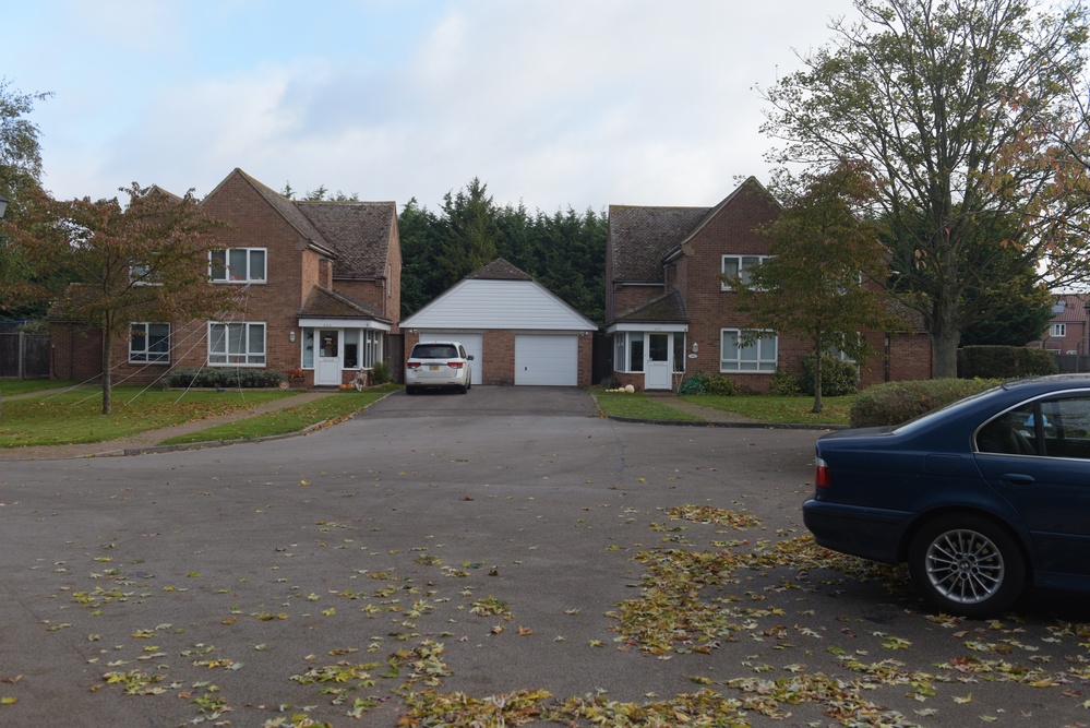 Off-base housing near bird in hand