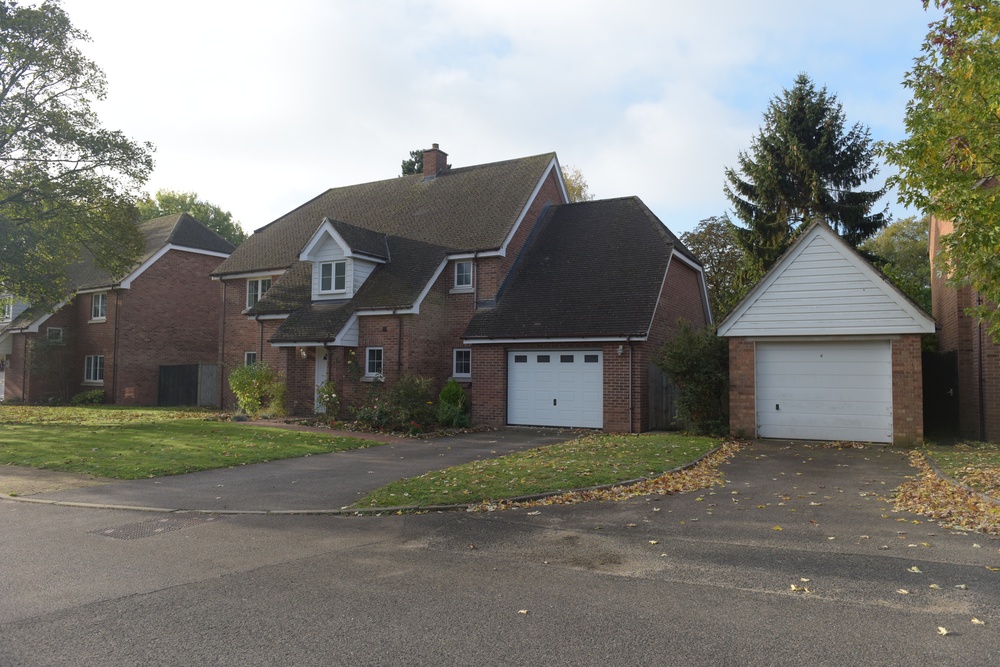 Off-base housing near bird in hand