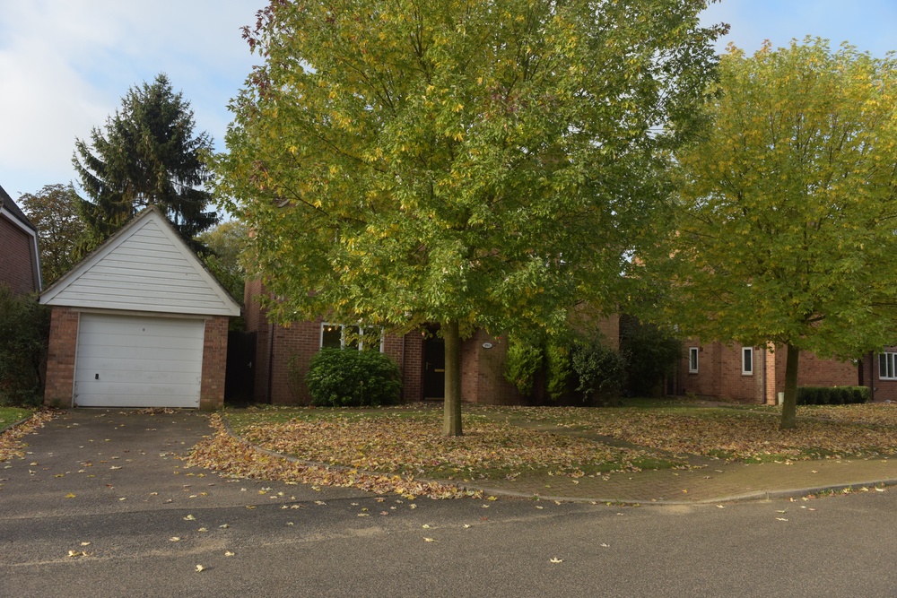 Off-base housing near bird in hand
