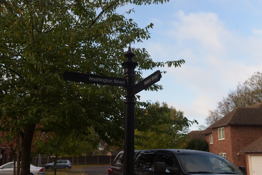 Off-base housing near bird in hand