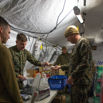 Marines with CLB 2 Provide Marine Corps Exchange Services to 2nd Marine Division