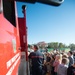 Fire Prevention Week Sparky and Fire Department visit Elementary School