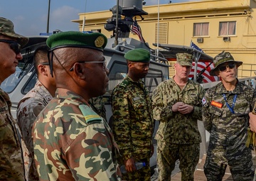CJTF-HOA Foreign Liaison Officers observe U.S. Navy Maritime Security Operations