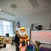 Fire Prevention Week Sparky and Fire Department visit Elementary School