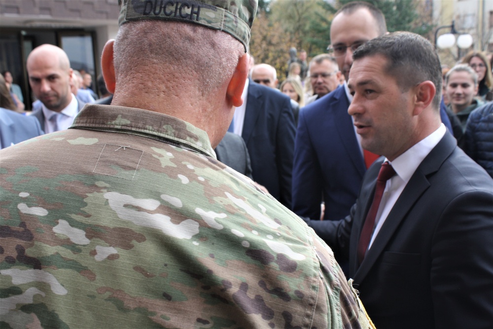 Leposavic Welcomes U.S. NATO Peacekeepers on Liberation Day