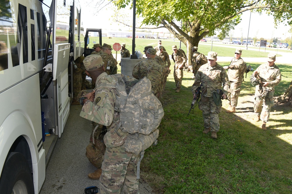 Hoosier Guardsmen head to Louisiana