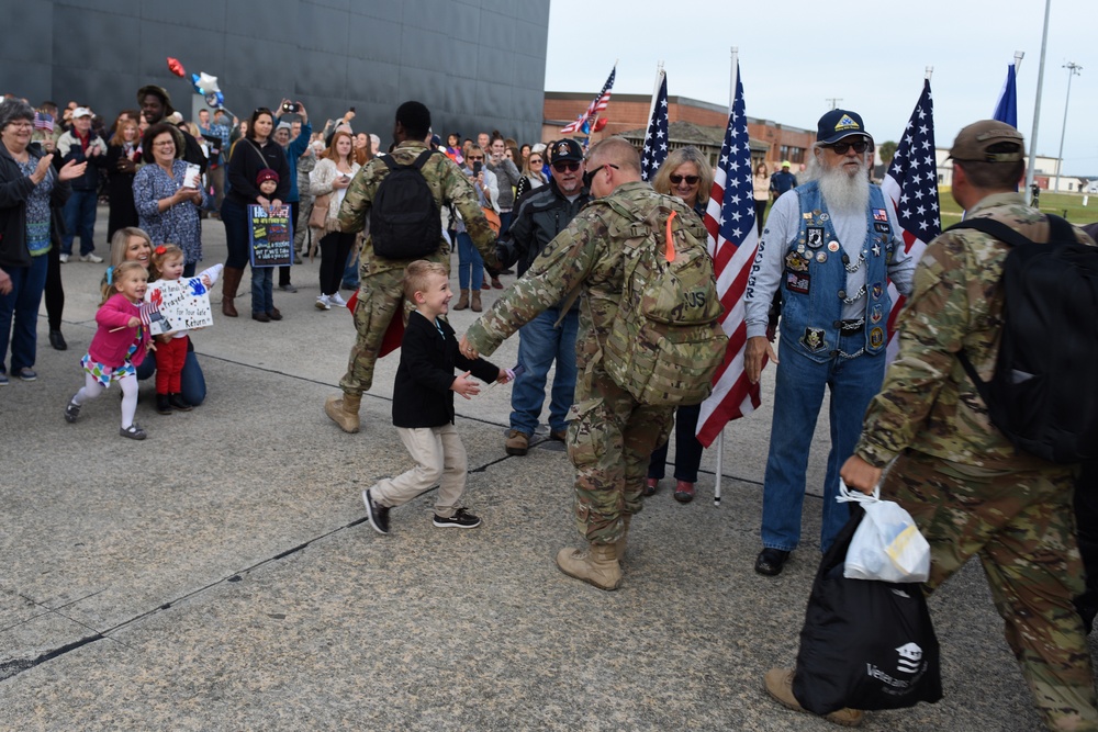 169th Fighter Wing returns from AEF deployment