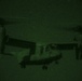 MV-22 Osprey night flight ops on the USS Kearsarge