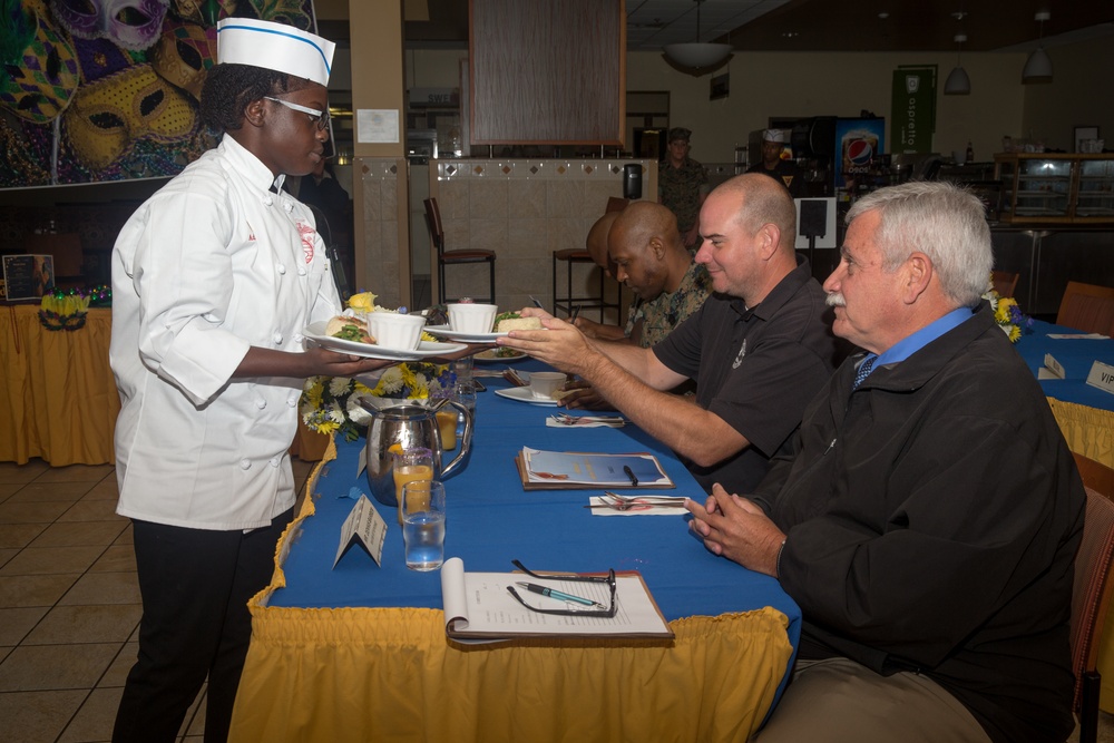 Four Cherry Point food service Marines battle it out for Chef of the Year 2018