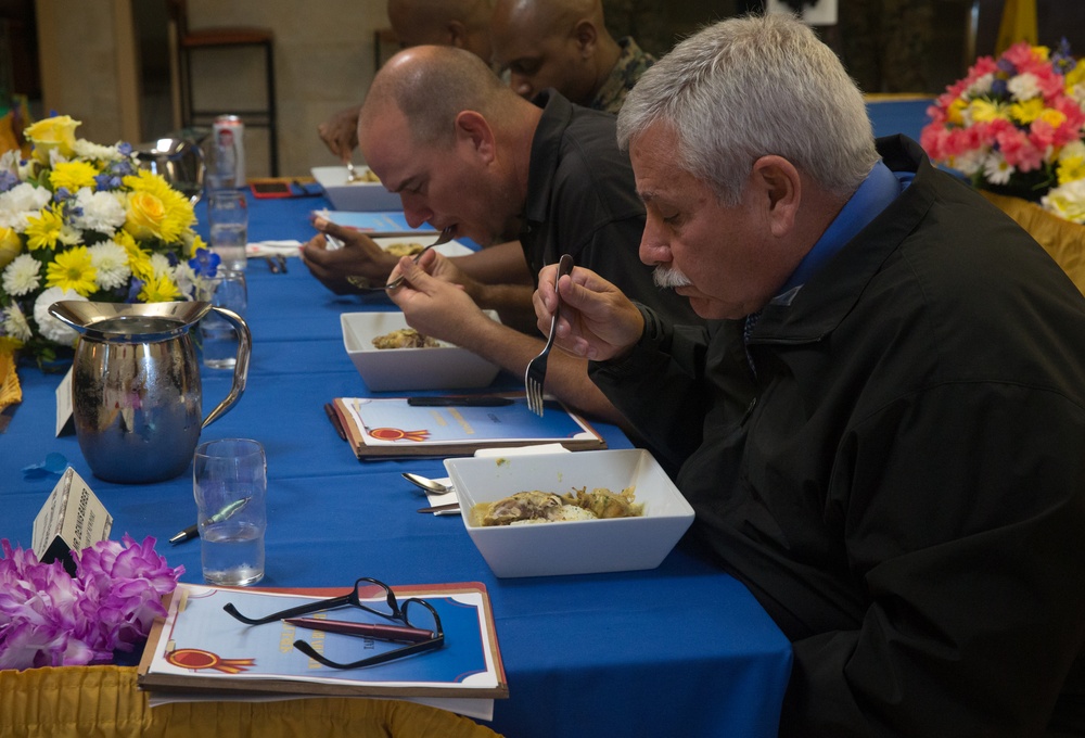 Four Cherry Point food service Marines battle it out for Chef of the Year 2018
