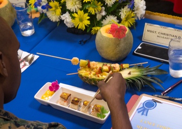 Four Cherry Point food service Marines battle it out for Chef of the Year 2018