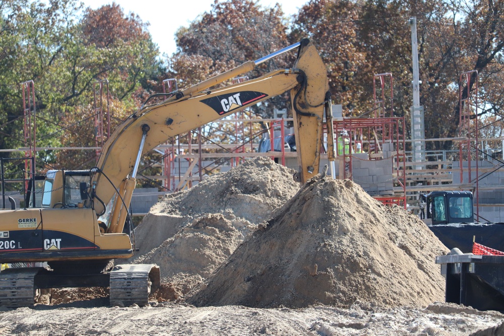 Construction of new dining facility continues at Fort McCoy