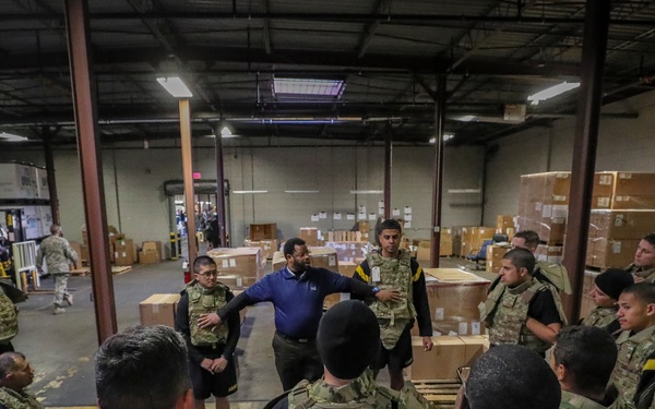 113th Infantry Regiment Soldiers issued gear during Rapid Fielding Initiative