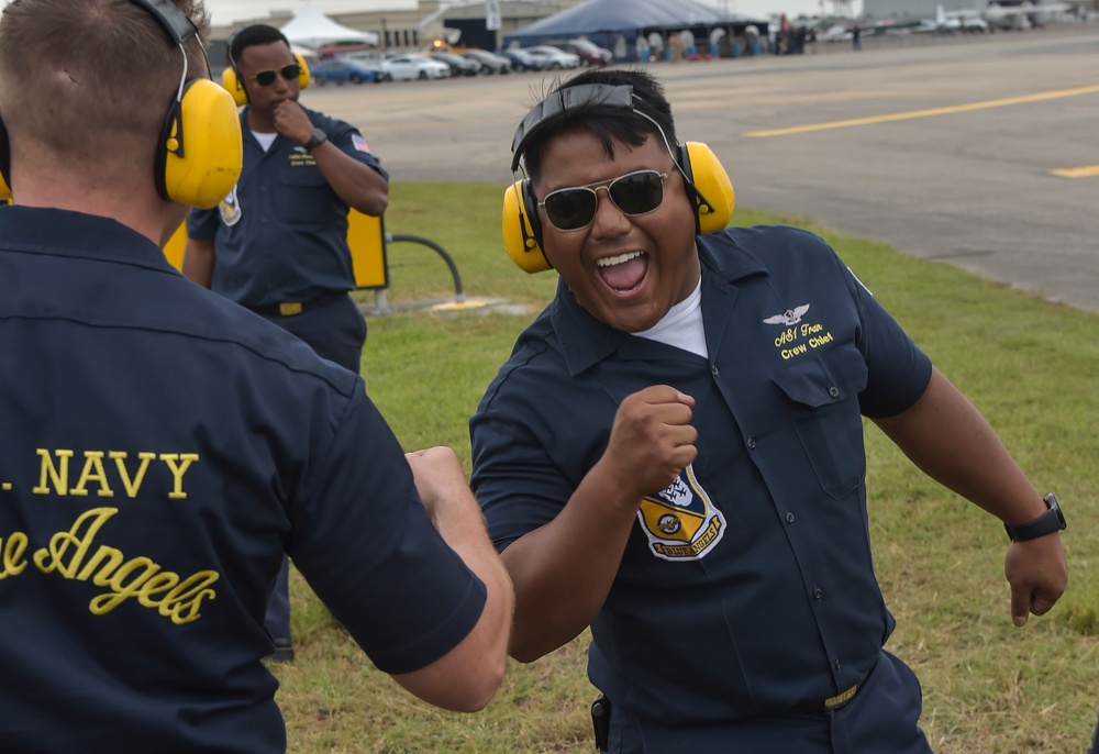 Blue Angels Perform for Houston