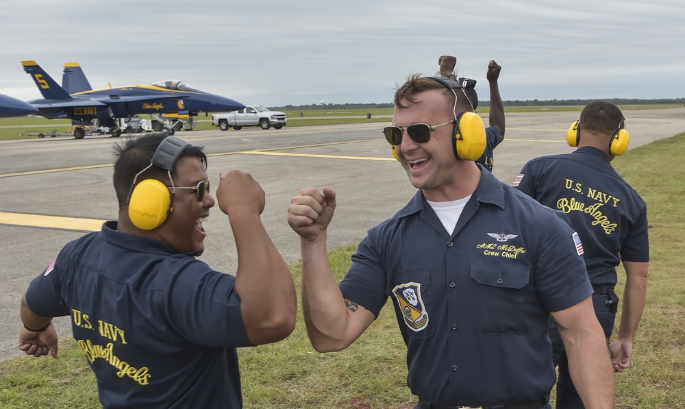 Blue Angels Perform for Houston