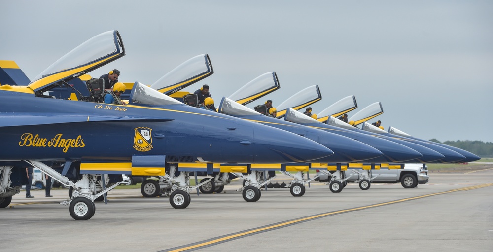 Blue Angels Perform for Houston