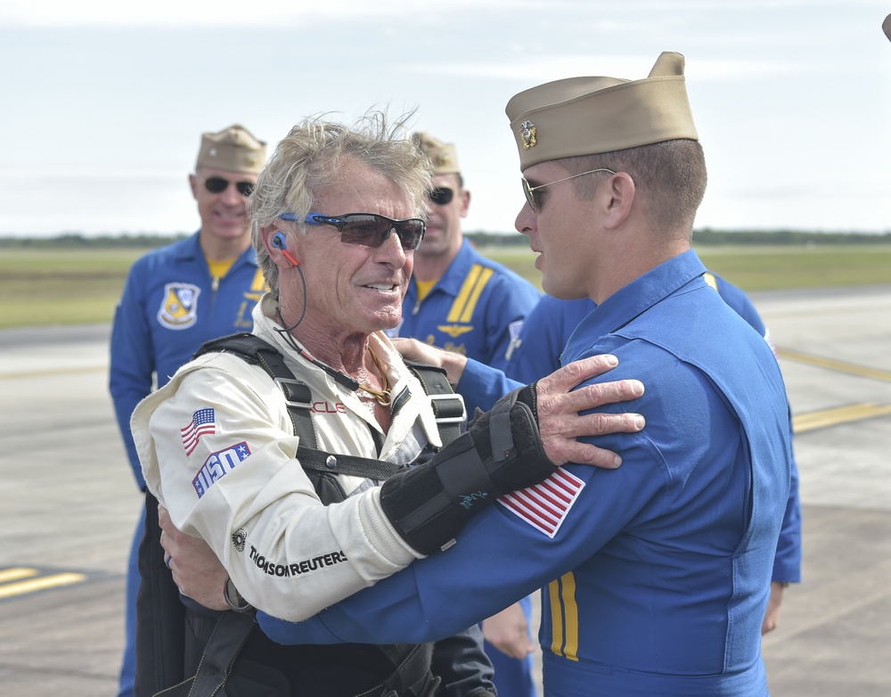 Blue Angels Perform for Houston