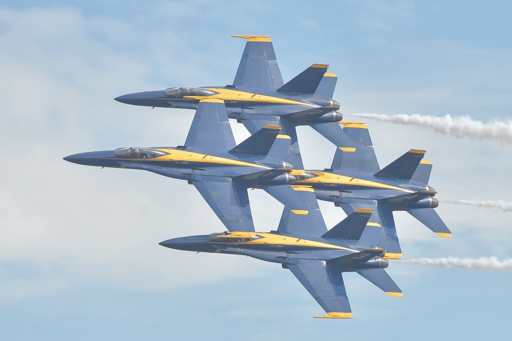 Blue Angels Perform for Houston