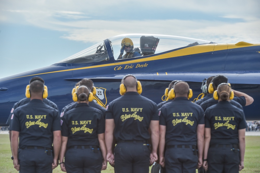 Blue Angels Perform for Houston