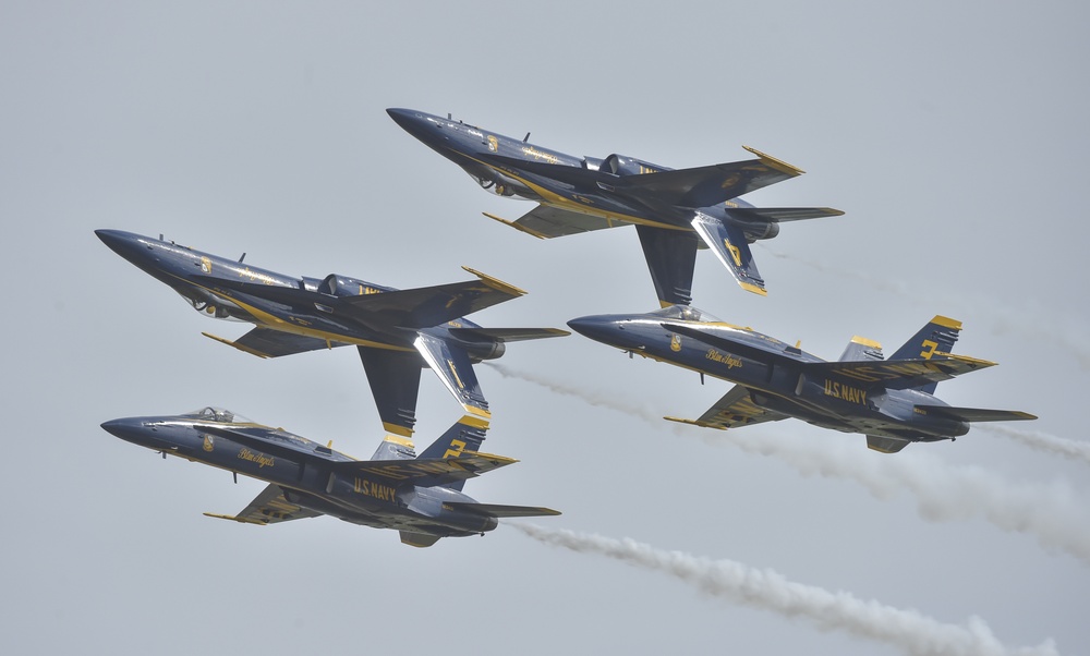 Blue Angels Perform for Houston