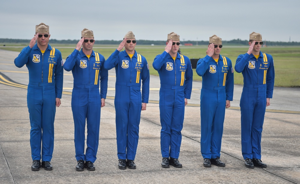 Blue Angels Perform for Houston