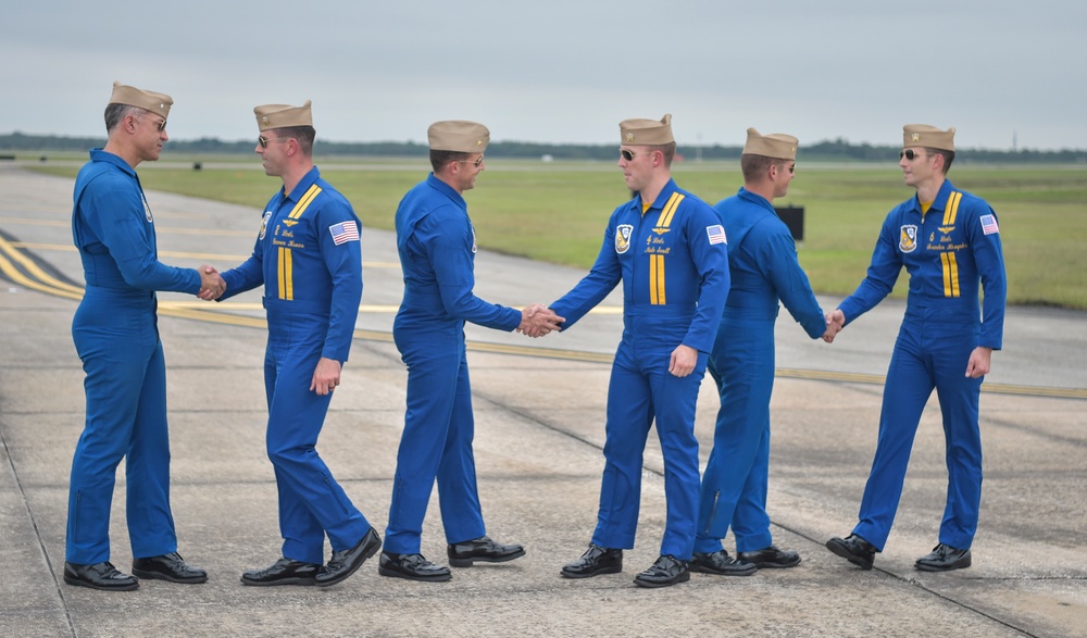 Blue Angels Perform for Houston