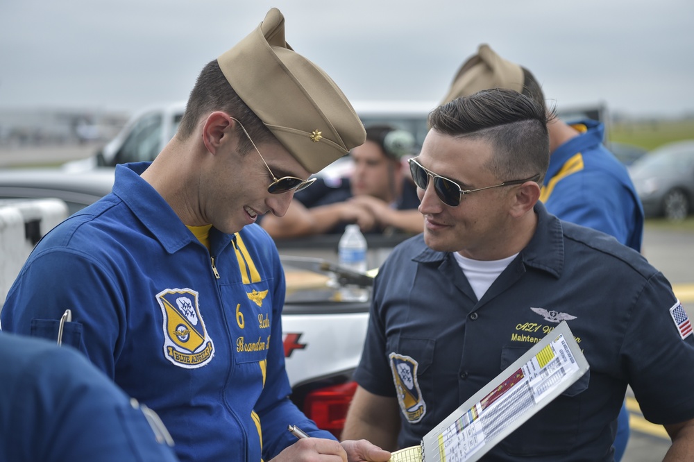 Blue Angels Perform for Houston